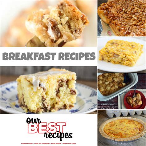 Breakfast Recipes (Our Best Recipes) - The Farmwife Cooks