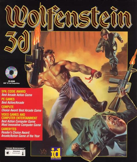 Wolfenstein 3d 1992 Dos Box Cover Art Mobygames