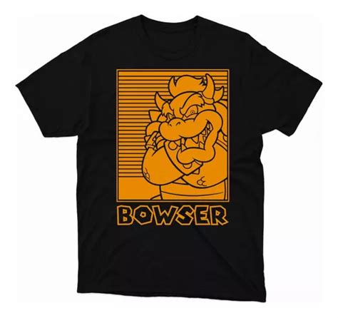 Playera Mario Bros Bowser Fanstar Shop Cuotas Sin Inter S