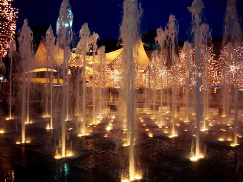 Crown Center Fountain at Christmas Photograph by Ellen Tully - Fine Art ...