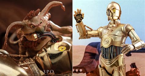 Hot Toys MMS701D56 星際大戰六部曲絕地大反攻禮儀機器人 C 3PO 1 6 比例收藏級人偶