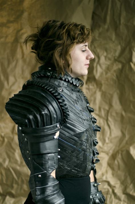 Joan of Arc Armor Made from Cardboard and Bicycle Tubes | Make: