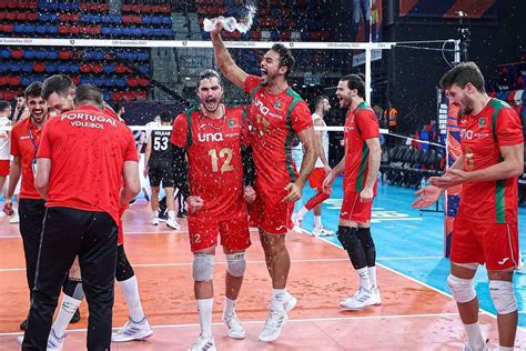 Voleibol Portugal Apura Se Para Oitavos De Final Do Europeu