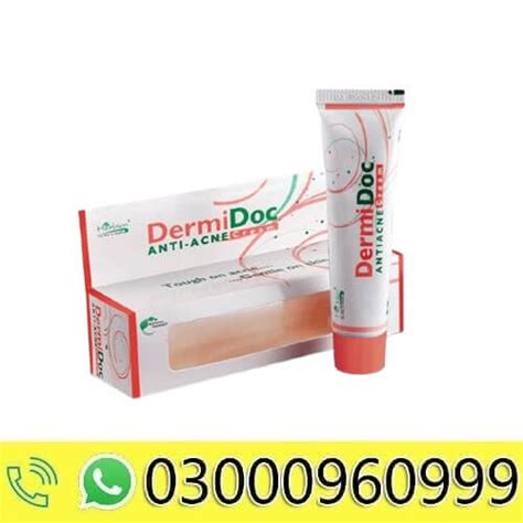DermiDoc Anti Acne Cream In Pakistan | 03000-960999 | Online