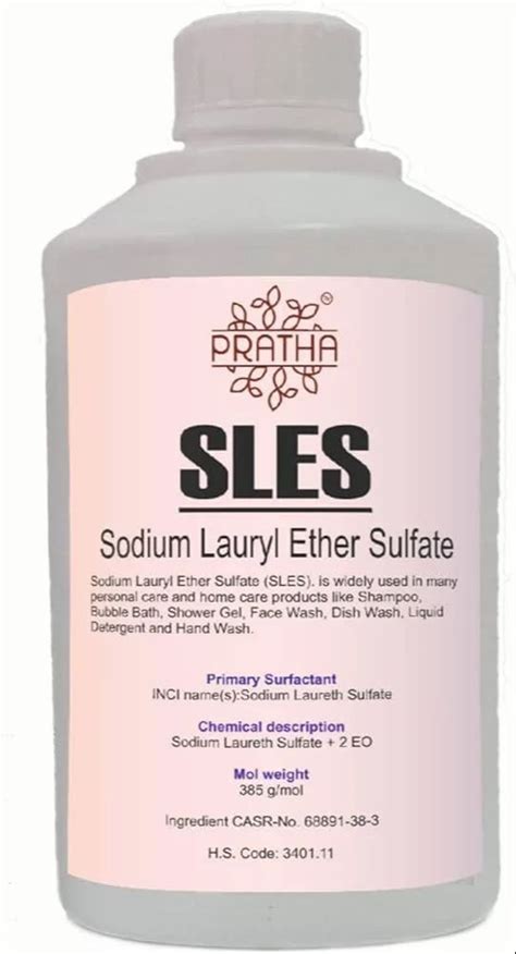 Sodium Lauryl Ether Sulphate Sles Liquid At 67 Kg Sodium Lauryl