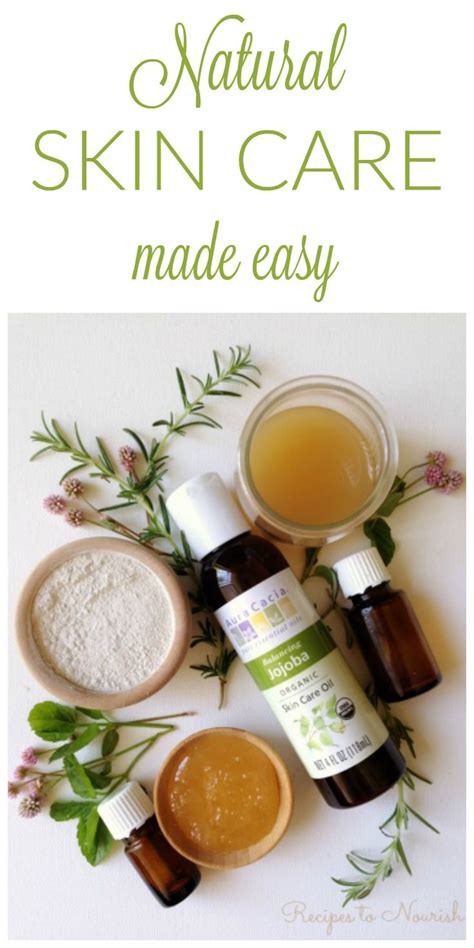 Natural Skin Care Made Easy ... DIY Natural Skin Care can be so easy! Ditch the toxic chemical ...