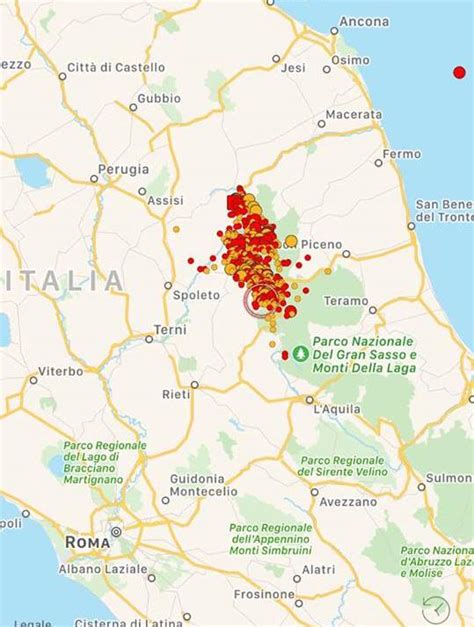 Terremoto Nuova Scossa Scuote Il Centro Italia L Ingv Sciame Durer