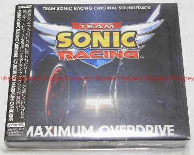 Maximum Overdrive Team Sonic Racing Original Soundtrack Cd Japan Wwce