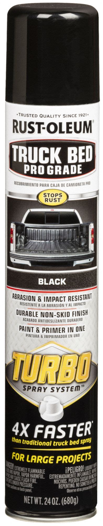 RUST OLEUM Black Solvent Truck Bed Coating 55AA32 340455 Grainger