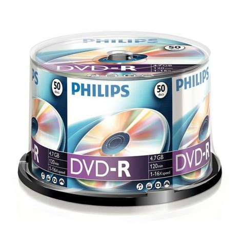 Philips DVD R 4 7G Blank DVD R 50 Pcs Lazada PH