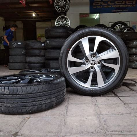 Jual Velg Seken Mobil Copotan Yaris Trd Ring Ban Bridgestone