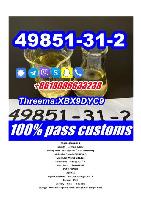 2 Bromo 1 Phenyl 1 Pentanone 49851 31 2 Factory PDF