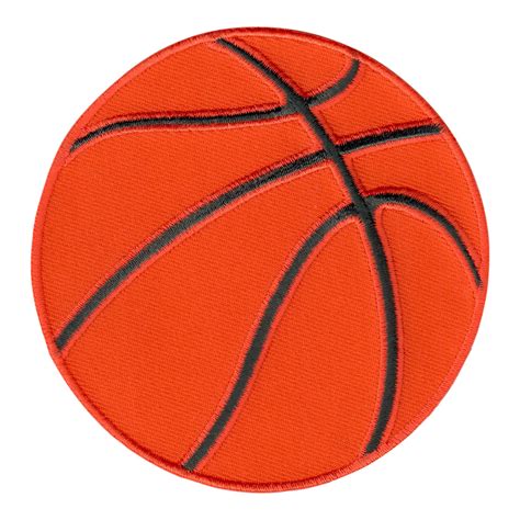 Basketball Iron On Patch Embroidered Sew On Applique Patchmommy®