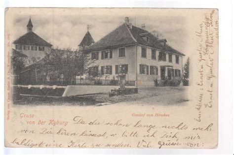 Kyburg ZH Gasthof Z HIRSCHEN Um 1900 Kaufen Auf Ricardo