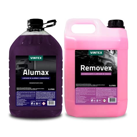 Desincrustante Acido Alumax 5l Vintex Desengraxante Removex 5l Vintex