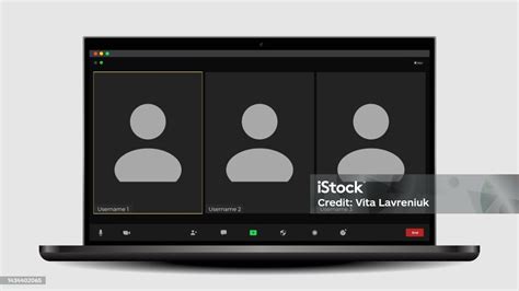 template video conference user interface application  calls zoom