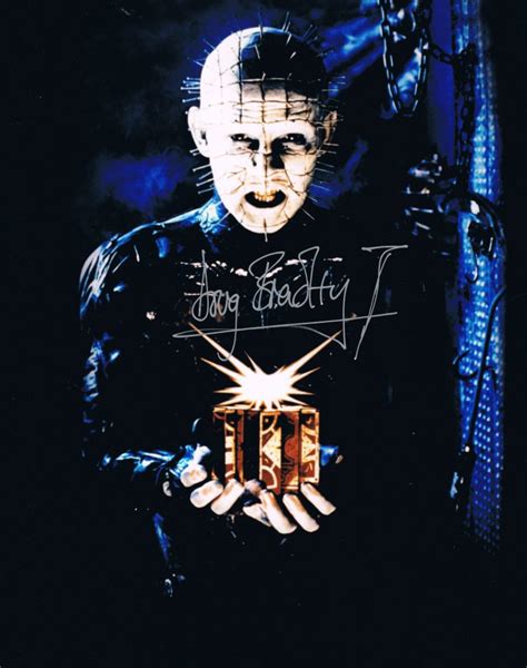 Signed Doug Bradley Pinhead Hellraiser Photo - Its Signed Memorabilia