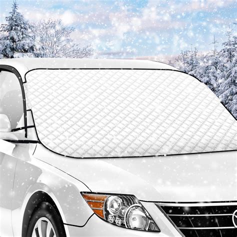 Guffo Car Windscreen Cover Anti Frost Snow Ice In Winter Anti UV High