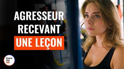 Agresseur Dans Le Bus Recevant Une Le On De Vie Dramatizemefrance