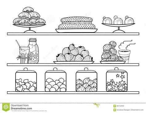 Bakery clipart black and white, Bakery black and white Transparent FREE ...