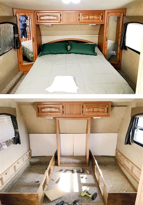 Rv Makeover Twin Bed Transformation