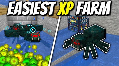 Cave Spider XP Farm Minecraft 1 21 Tutorial YouTube