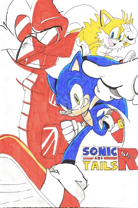 Sonic and Tails R Poster by Gruffdasmuff on Newgrounds