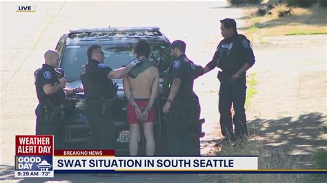 Swat Arrests Dv Shooting Suspect In South Seattle