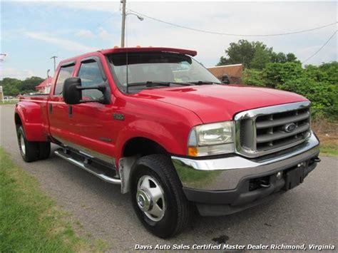 2002 Ford F 350 Super Duty Xlt 4x4 Crew Cab Long Bed Dually