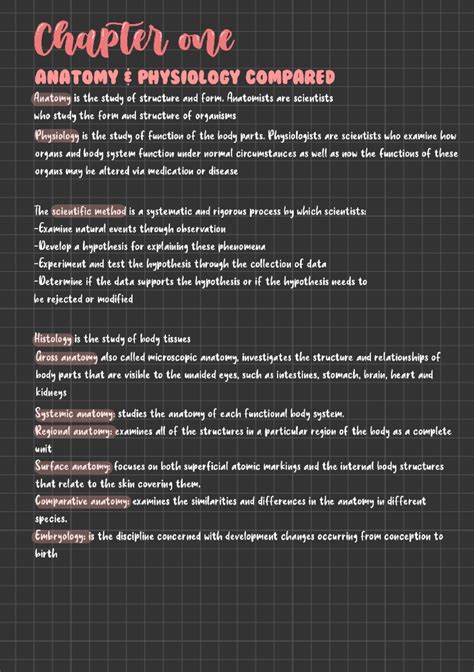 Image 2 - anatomy and physiology compared - BIO 227 - Studocu