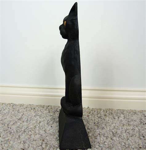 cast iron cat doorstop ebth