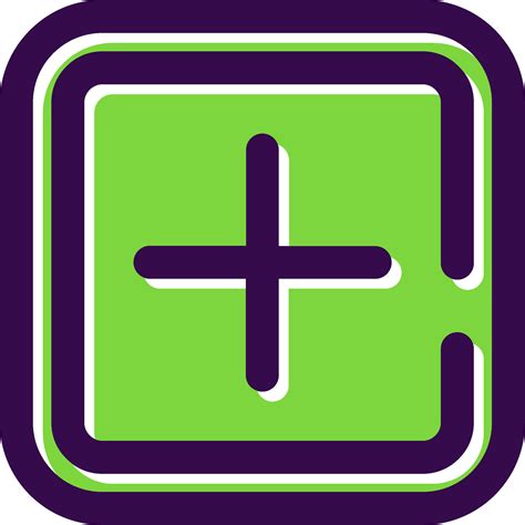 add filled icon  vector art  vecteezy