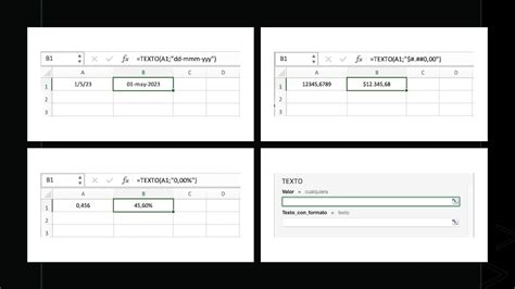 Texto Todas las fórmulas aquí La Fórmula de Excel