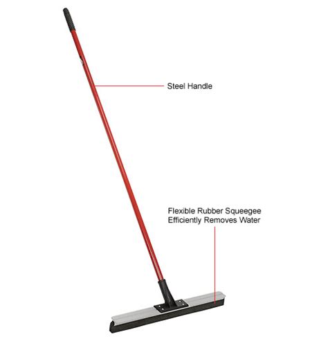 Libman Commercial Standard Duty Straight Flex Blade Floor Squeegee