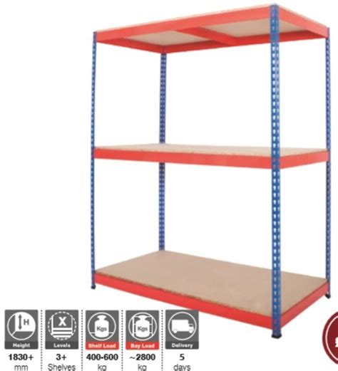 Heavy Duty Rivet Racking Shelving Racking Storage Specialists