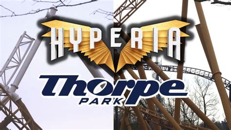 Thorpe Park Hyperia Update Th January More Supports Youtube