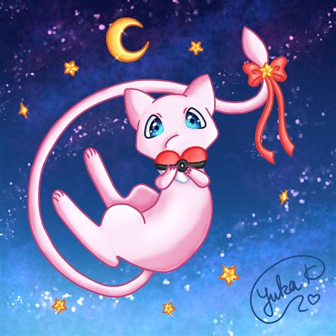 Mew Fanart by YukaKuromiya on DeviantArt