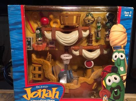 Veggietales Jonah Pirate Ship Playset New In Box Veggie Tales 1880247203