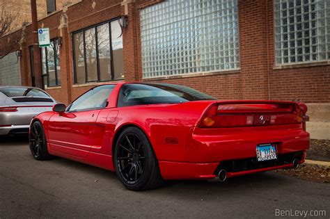 Red St Gen Acura Nsx On Rohana Wheels Benlevy