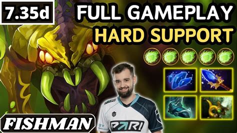 D Fishman Venomancer Hard Support Gameplay Assists Dota