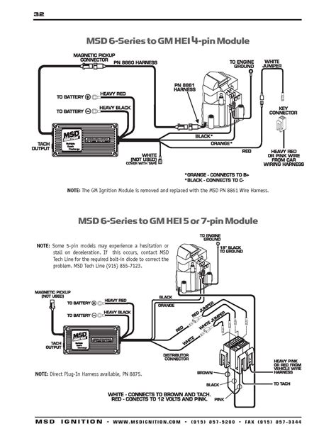 Msd Ignition Wiring Diagram Chevy - Cadician's Blog