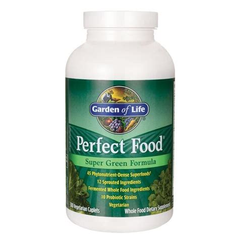 Garden of Life Perfect Food 300 Veg Caplet - Swanson Health Products