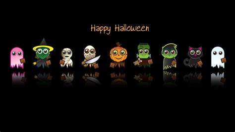 Cute Halloween Cartoon Wallpapers - Top Free Cute Halloween Cartoon ...