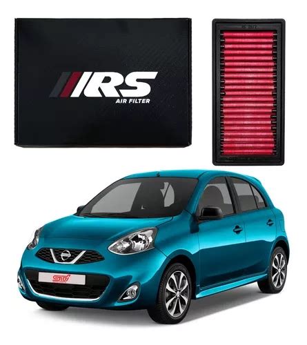 Filtro Esportivo Lavável Nissan March 1 6 16v Flex 2015 Rs