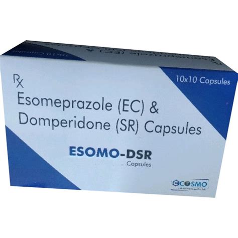 Esomeprazole EC Domperidone SR Capsule At Best Price In Paonta Sahib