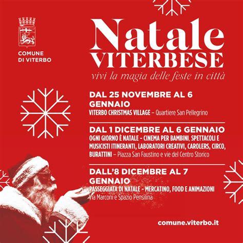 A Viterbo Inizia Il Natale Viterbese Visitlazio