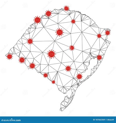 Polygonal Map Of Grande Terre Cartoon Vector Cartoondealer