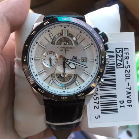 นาฬิกาข้อมือ Casio Edifice Chronograph รุ่น Efr 520l 7av นาฬิกาข้อมือ