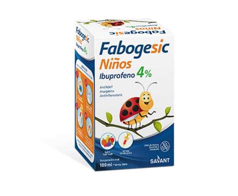 Jarabe Ibuprofeno Fabo C Jeringa 4 100 ML AIG Distribuidora