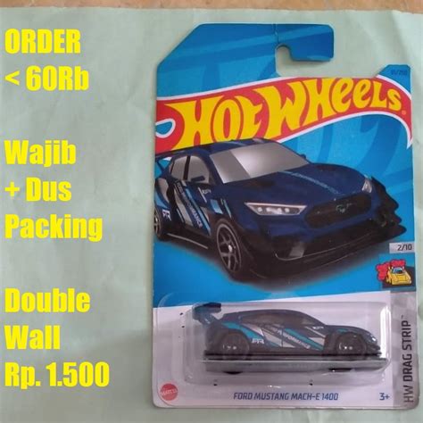 Hot Wheels Ford Mustang Mach E Dark Blue Shopee Malaysia